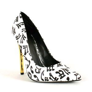 Privileged Musical note heels